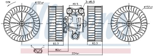 87340 NISSENS ВОЗДУХОДУВКА - 6