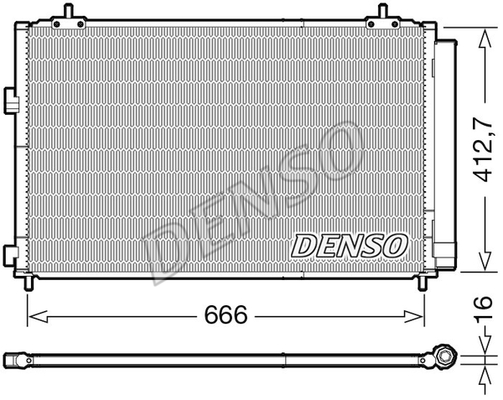 Denso dcn50059 конденсатор, Кондиціонер - 2