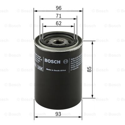 Bosch 0 451 103 219 масляний фільтр - 6