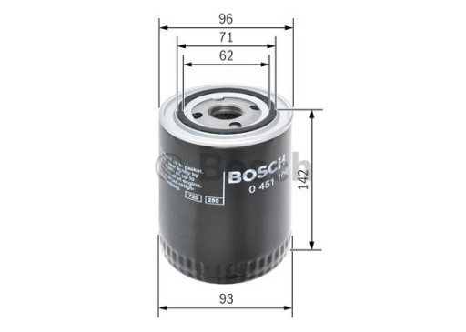 Bosch 0 451 104 066 Filtr oleju - 6