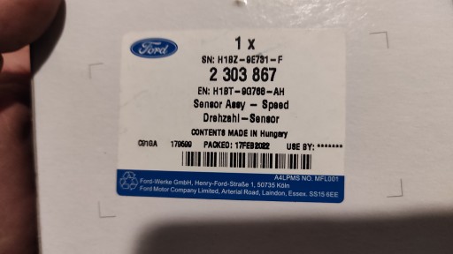 Ford MUSTANG RADAR 2019- 2303867 OE H1BT-9G768-AH - 3