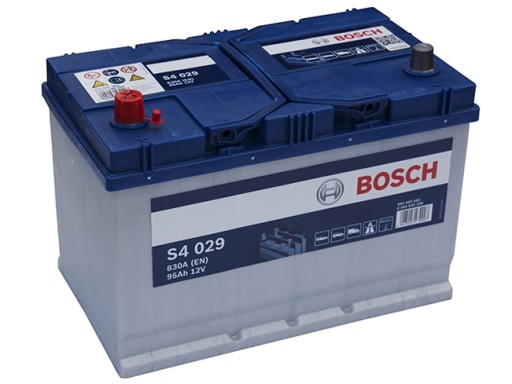 0092S40290 АКУМУЛЯТОР BOSCH 95AH/ + L/ - 11