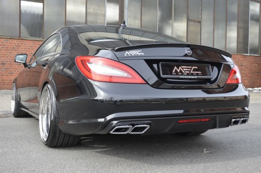 MERCEDES CLS W218 спойлер волан на заслінку грунтовка! - 11