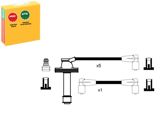 PRZEWODY ZAPŁONOWE NGK RC-VL605 VOLVO S70 V70 C70 - 5