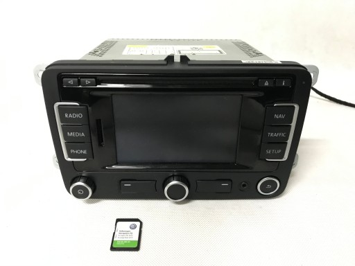 VW GOLF SCIROCCO RNS310 GPS навігація + код карта V7 - 4