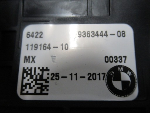 BMW X3 G01 X4 G02 LISTWA OZDOBNA KONSOLI KRATKA - 4