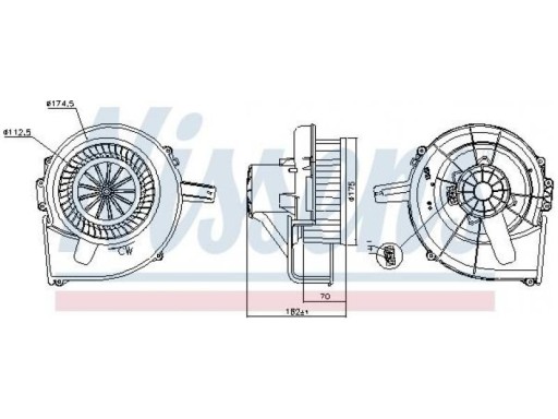 SILNIK DMUCHAWY SKODA FABIA I 99-08 II 06-10 - 2