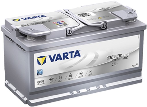 Акумулятор VARTA SILVER AGM 95ah 850A G14 - 1