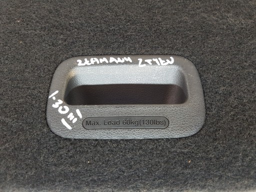 HYUNDAI I30 III HB килим задня кришка багажника - 2