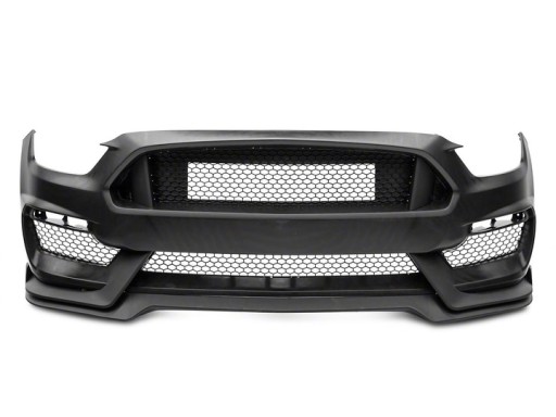 Капот + передний бампер GT350 стиль MUSTANG 2015-17 - 3