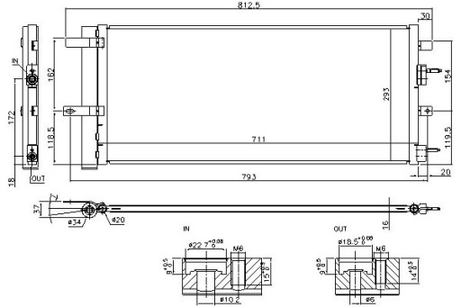 Радіатор кондиціонера Nissens 940626 - 10