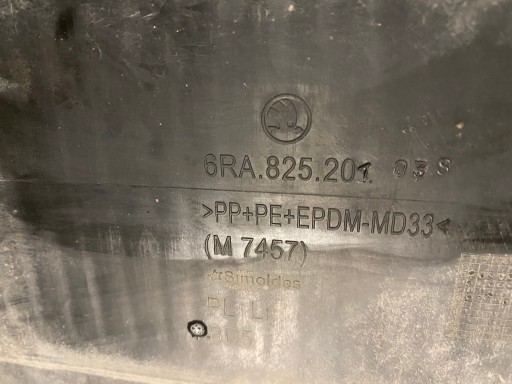 Накладка шасі л vw seat skoda 12 > orginal - 6