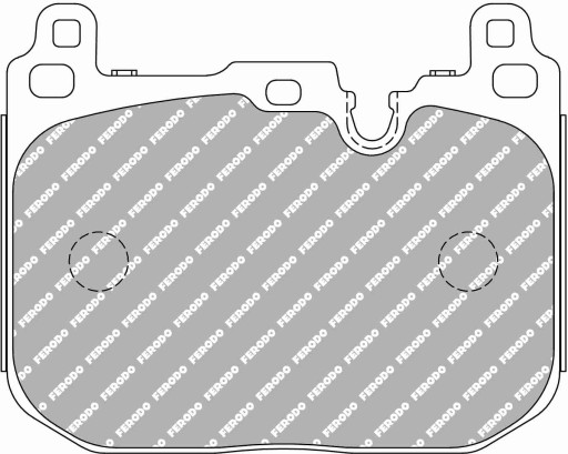 FERODO DS1.11 PRZÓD BMW M2 F87 M3 F80 M4 F82 380mm - 2