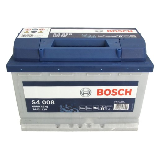 Акумулятор BOSCH S4 74Ah 680a p+ - 5