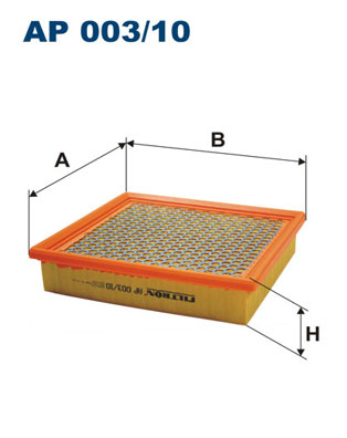 ПОВІТРЯНИЙ ФІЛЬТР FILTRON AP003 / 10 AP00310 - 2