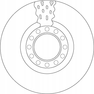 Tarcza hamulcowa (377mmx45mm) MAN TGA, TGM, TGS, T - 2