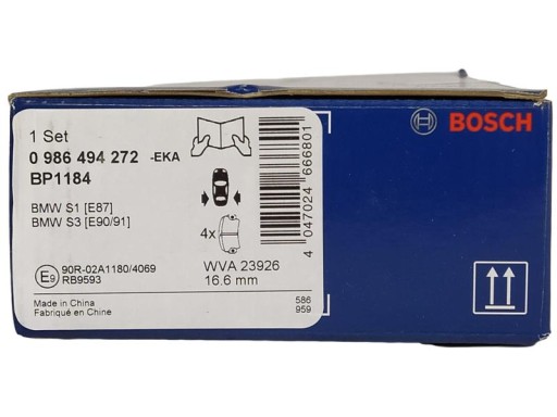 BOSCH TARCZE+KLOCKI PRZÓD+TYŁ BMW 1 E81 E87 330MM - 6