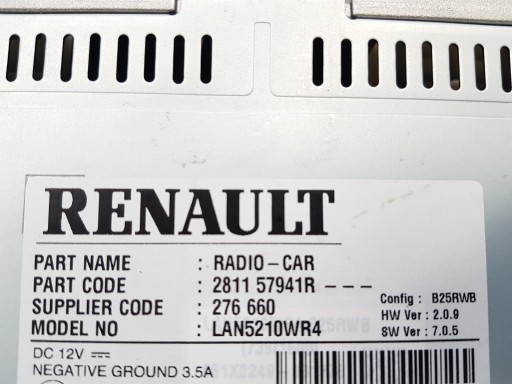 Навигация Renault Clio 4 281157941r 281158699r - 6