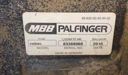 ГРУЗОВОЙ ЛИФТ MBB PALFINGER 1500KL TGL ATEGO - 6