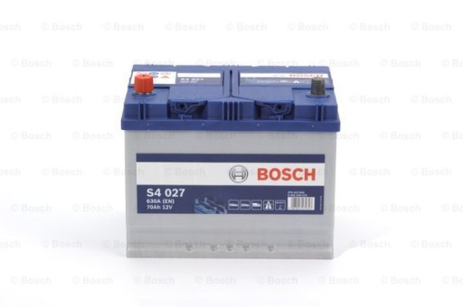 Аккумулятор 70AH 630A SILVER S4 L + BOSCH - 13