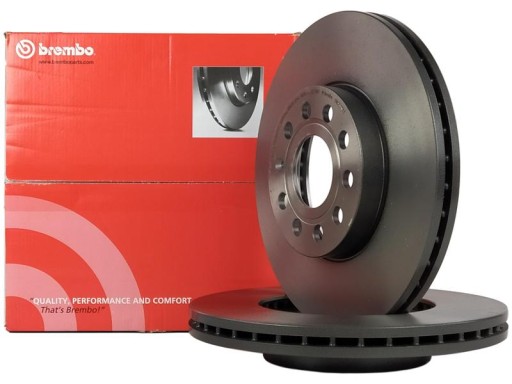 BREMBO ДИСКИ + КОЛОДКИ СПЕРЕДУ VW TOURAN 1T 288 ММ - 2