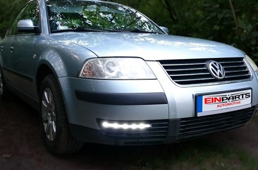 Світлодіодні денні ходові вогні вигнуті DRL для AUDI A4 B7 - 7