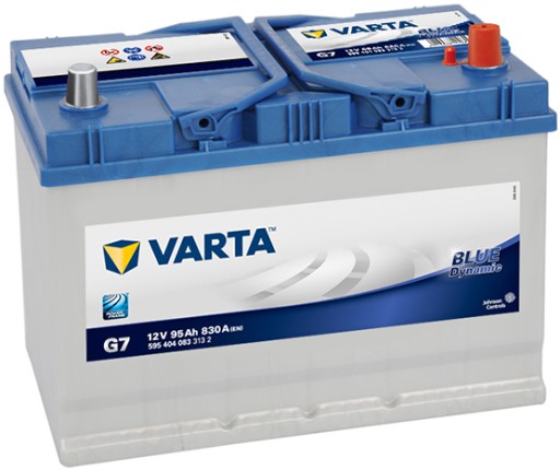 Акумулятор Varta BLUE 95ah 830A G7 - 1