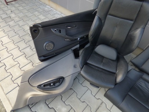 BMW E63 SPORTSIZE шкіряні сидіння комплект + боковини - 3