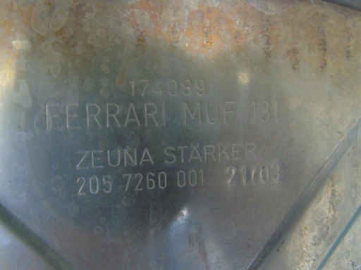 Глушник вихлопних газів FERRARI 360 MODENA, SPIDER F131 - 3