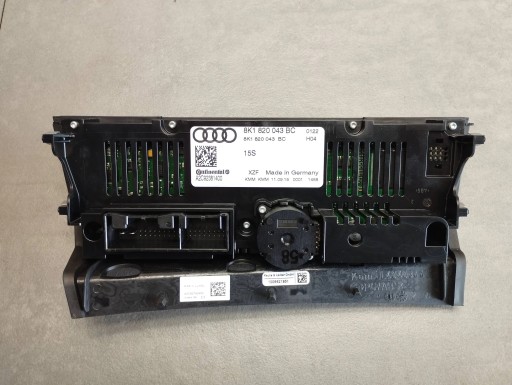Audi A5 8T панель кондиціонера 8K1820043BC - 2