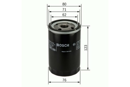 Масляный фильтр BOSCH 0451103033 ru распределение - 8