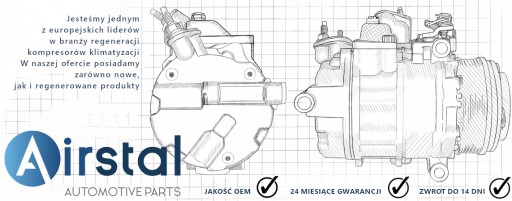 Новий компресор кондиціонера Opel ASTRA 13495845u - 6