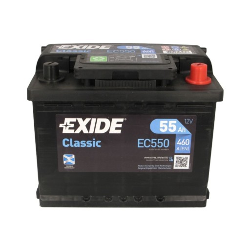 Akumulator EXIDE CLASSIC 55Ah 460A P+ - 3