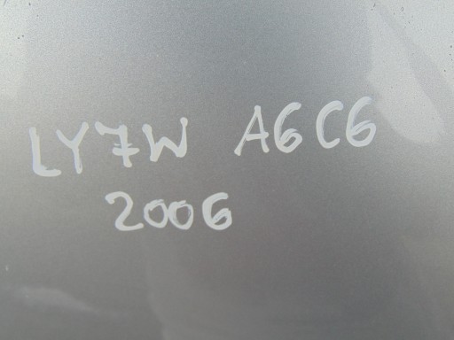 Maska przednia Audi A6 C6 2006r LY7W - 3