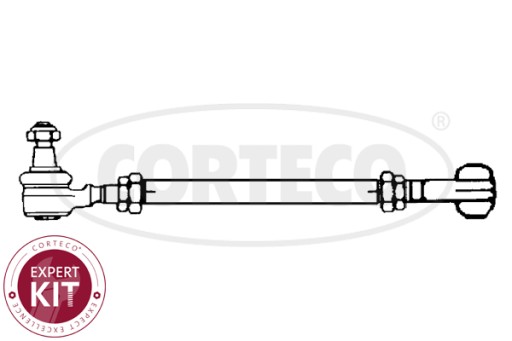 Поперечна рульова тяга CORTECO 49396419 - 2