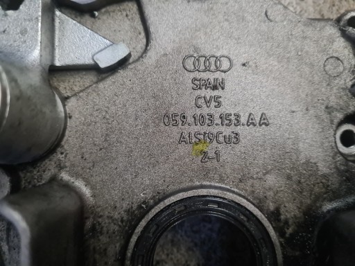 Крышка корпуса вала 059103153aa Audi A4 B5 B6 A6 C5 2.5 TDI - 2
