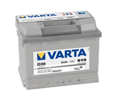 Акумулятор 63AH / 610A L+ / D39 VARTA SILVER DYNAMIC - 5