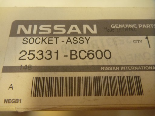 Гніздо прикурювача NISSAN OE 25331-BC600 - 4