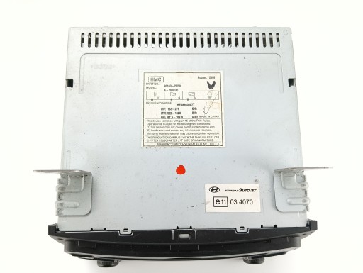 Радио CD MP3 HYUNDAI I30 и FD (2007-2010) 96160-2L200 - 7