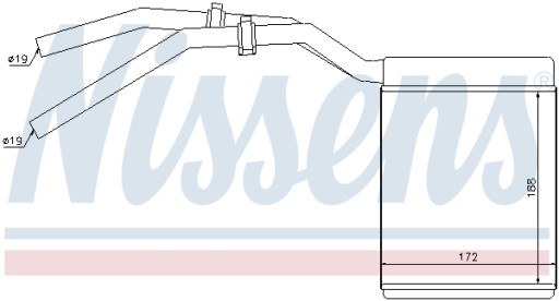 71770 NISSENS ОБОГРЕВАТЕЛЬ FORD FOCUS II 04- - 7