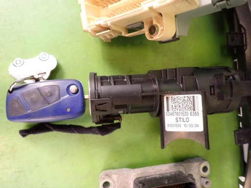 Ключ запалювання лічильник комп'ютер BSI FIAT STILO 1FCF-10849-AAF 1.6 b - 3