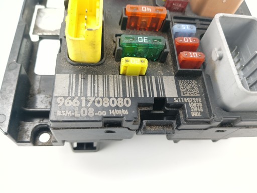 Коробка модуль BSM L08 CITROEN C4 Пікассо і 9661708080 - 3