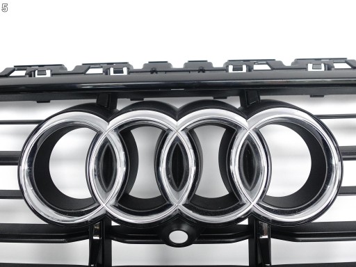 AUDI Q7 II 4M0 LIFT FL S-LINE 19-Решітка гриль чорна камера + радар - 6