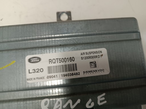 Range Rover Sport L320 09r modul zawieszenia - 2