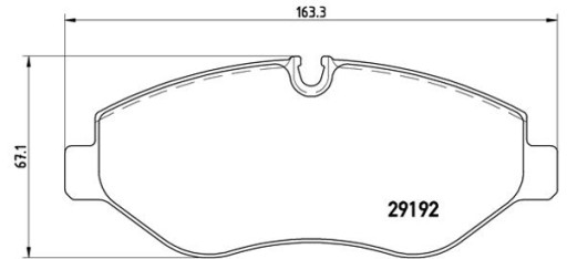 BREMBO TARCZE+KLOCKI PRZÓD SPRINTER 906 300MM - 4