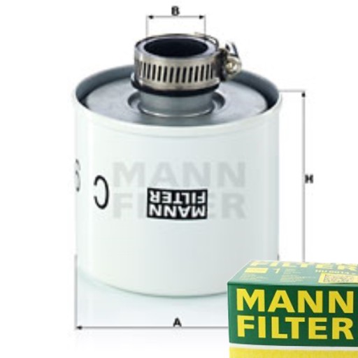 Повітряний фільтр MANN-FILTER для VOLVO A - 1