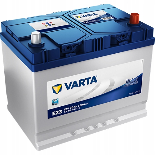 Akumulator VARTA BLUE 12V 70Ah 630A JAPAN P+ E23 - 1