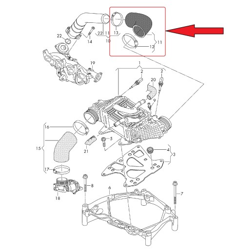 ЛІКОТЬ ПОВІТРЯ MAN TGE 2.0 TDI 65094110006 - 5