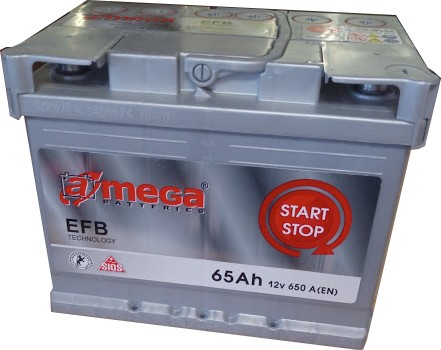 AMEGA EFB 65AH 650A 242X175X190 P+ START/STOP - 2