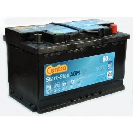 CENTRA AGM 80Ah 800A CK800 - 1